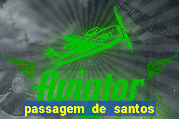 passagem de santos para guarulhos aeroporto